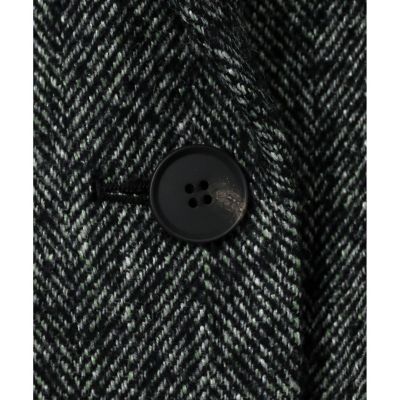 ◇　ヘリンボンツイードテーラードジャケット