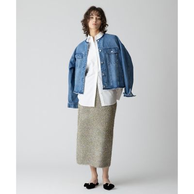 新品未使用　allureville マルチラメシャギースカート ルルウィルビー マルチラメシャギースカート|allureville OFFICIAL SITE / ONLINE SHOP