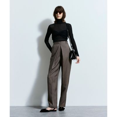 メランジミニヘリンボンテーパード | allureville (Women  