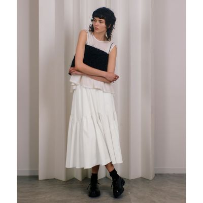 フェザージャガードキャミソール