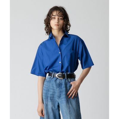 allureville (Women)/アルアバイル コットンブロードオーバーシャツ