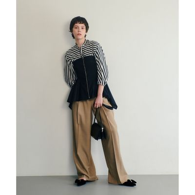 allureville / アルアバイル ウールデニムイレヘムビスチェ trim_ofalv_itemae848c945b7811e