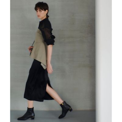 ウールデニムイレヘムビスチェ | allureville (Women