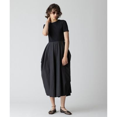 【美品】allureville ドッキングワンピース　 Mサイズ エコリブカットドッキングワンピース | allureville (Women