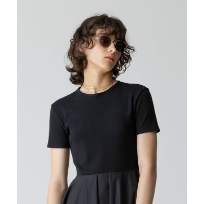 新品⭐︎allureville エコリブカットドッキングワンピース　37400円 エコリブカットドッキングワンピース | allureville (Women
