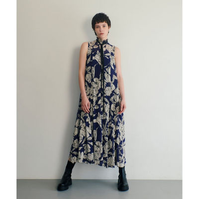 楊柳シアーフラワープリントワンピース | allureville (Women  