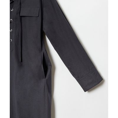 レースアップシャツワンピース | allureville (Women
