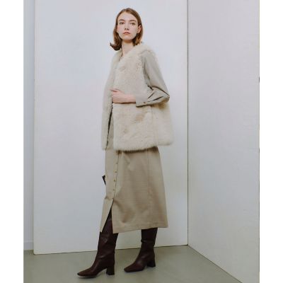 トロストレッチウエストタックワンピース | allureville (Women