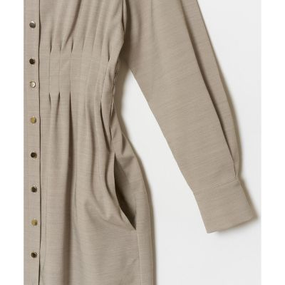 トロストレッチウエストタックワンピース | allureville (Women