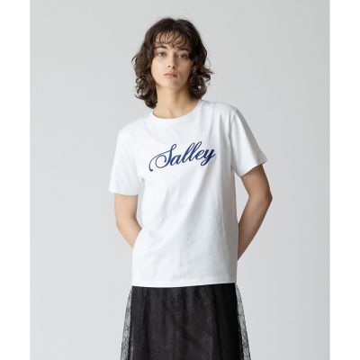 ＜allureville (Women)＞エンブロイダリーロゴＴＥＥ