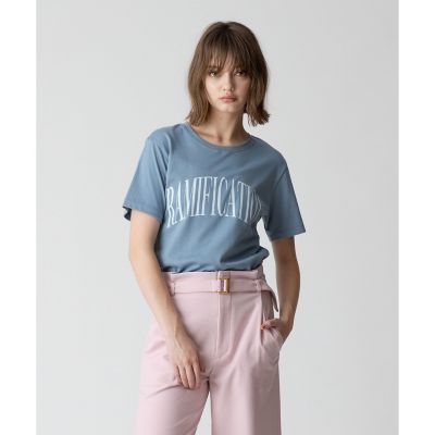＜allureville (Women)＞ダブルフォントメッセージＴ
