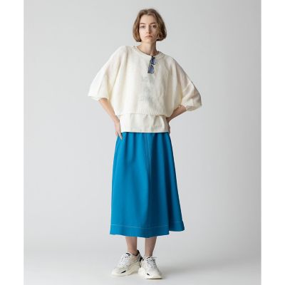 ドロップ天竺クロップドプルオーバー