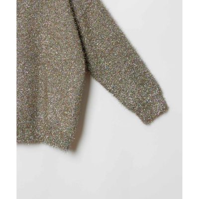 allureville / アルアバイル ショートシャギーラメプルオーバー ショートシャギーラメプルオーバー | allureville (Women