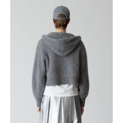 ウール混ジップアップフーディー | allureville (Women)/アルアバイル  