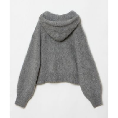 美品✨アルアバイル　カシミヤ　ウール　ダブルジップアップ　フーディ　パーカー 美品✨アルアバイル カシミヤ ウール ダブルジップアップ フーディ