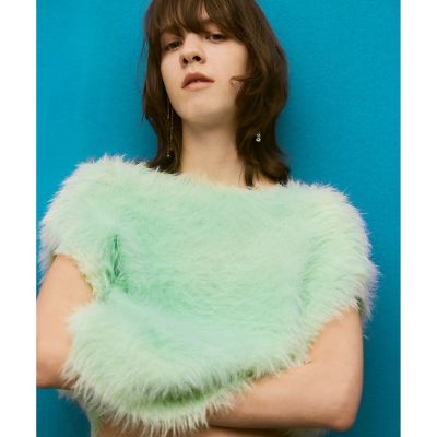 シャギーオーバー2WAYベスト | allureville (Women