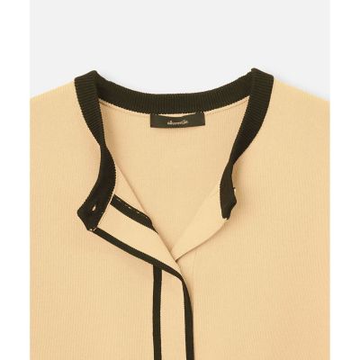 allureville / アルアバイル ◇ ハイショクポケットクルーカーディガン ◇ ハイショクポケットクルーカーディガン | allureville (Women