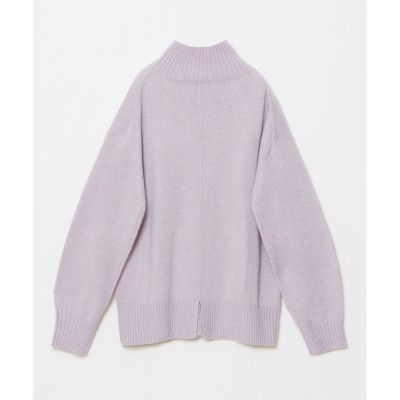 シャイニーラクーンバックスリットプルオーバー|allureville