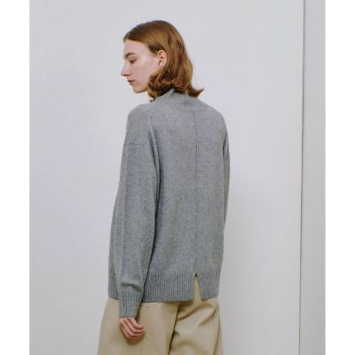 シャイニーラクーンバックスリットプルオーバー | allureville