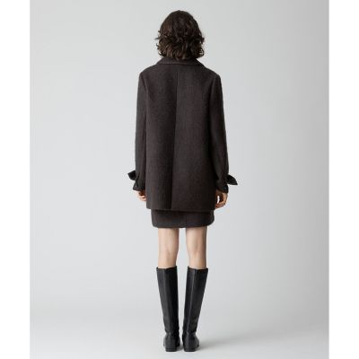 モヘヤシャギーハーフチェスターコート | allureville (Women