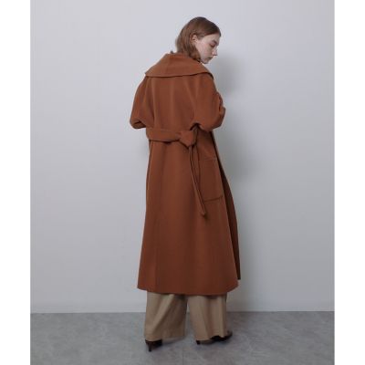 カシミヤ混リバービックショールコート | allureville (Women