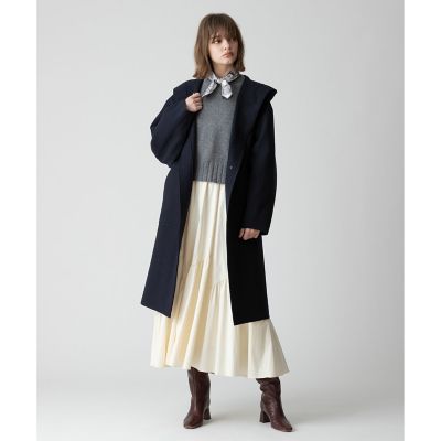 圧縮メルトンフーディコート | allureville (Women)/アルアバイル