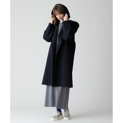 圧縮メルトンフーディコート | allureville (Women)/アルアバイル