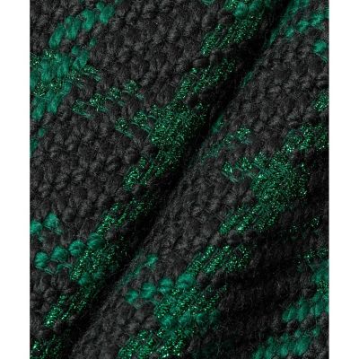 ジオリカチェックジップブルゾン