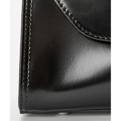 allureville トップハンドルミニハンドバッグ ブラック allureville｜トップハンドルミニハンドバッグ | Rakuten