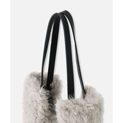 allureville アルアバイル ファー ハンドバッグ 美品 allureville アルアバイル ファー ハンドバッグ 美品