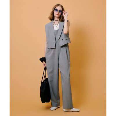 ストレッチトロショートジレ ストレッチトロショートジレ | allureville (Women)/アルアバイル