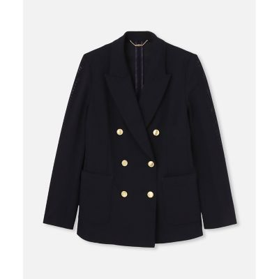 allureville マットクロスダブルブレストジャケット マットクロスダブルブレストジャケット | allureville (Women
