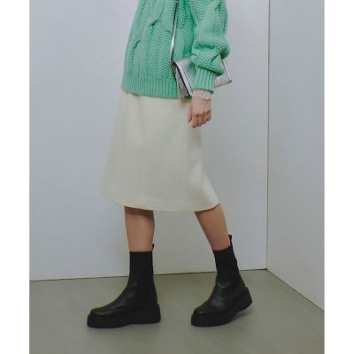 【未使用⭐︎美品】ebure❤︎リュクスメルトンスカート 未使用⭐︎美品】ebure❤︎リュクスメルトンスカート