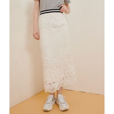 メッシュレーススカート