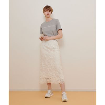 メッシュレーススカート