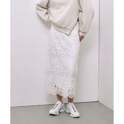 メッシュレーススカート