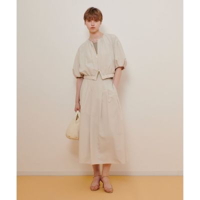 マットタフタアンイーブンタックスカート | allureville (Women