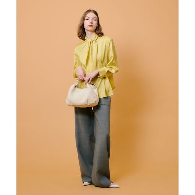 T／W 2WAYバイヤスワイドパンツ | allureville (Women