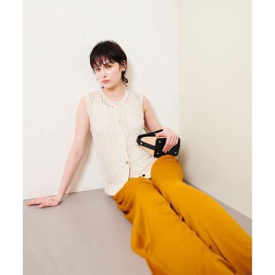 クレールサテンイージーパンツ
