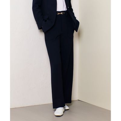 マットストレッチストレートパンツ