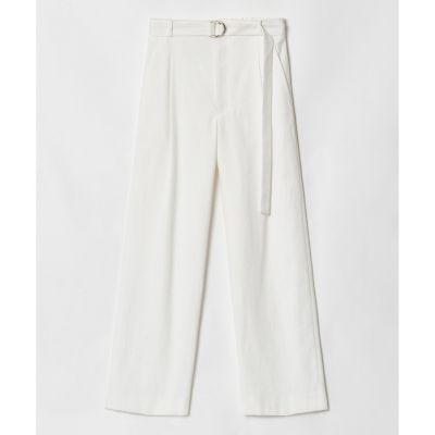 ＜allureville (Women)＞シェルタリングタックワイドパンツ
