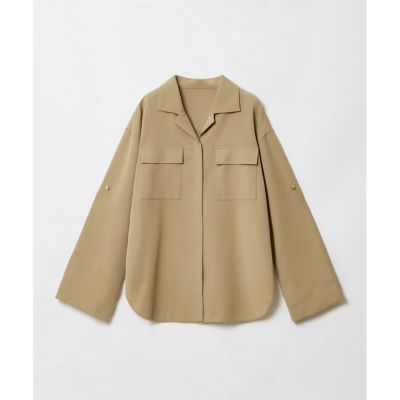 ＣＲＩＳＰＹカルゼターンバックシャツ