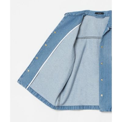 デニムボクシーシャツ