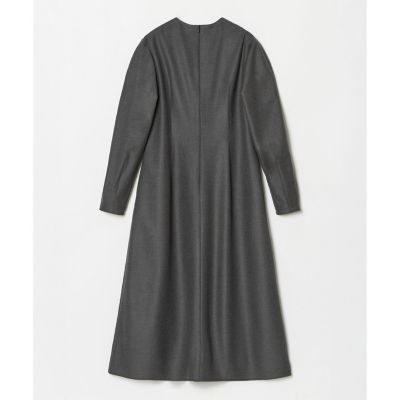 【即売れ人気】アルアバイル／定価3万円 Vネック ティアードワンピース ブラック セール】ティアードVネックワンピース（ワンピース