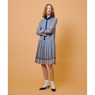 23SS allureville アルアバイル ドットマーメイドワンピース アルアバイル ルルウィルビー ドットマーメイドワンピース