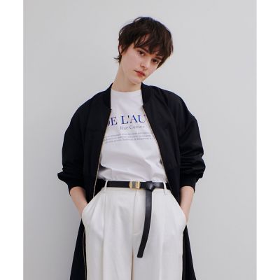 ＜allureville (Women)＞グロスラバーロゴロンＴＥＥ