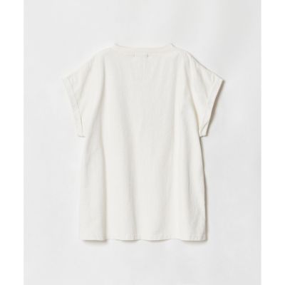 ピグメントダイターンバックスリーブ　Ｔシャツ