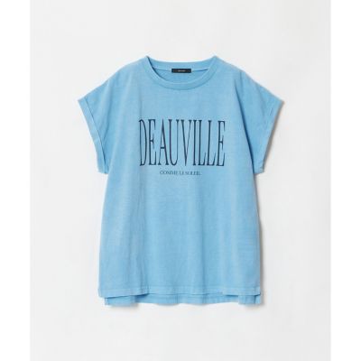 ピグメントダイターンバックスリーブ　Ｔシャツ