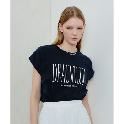 ピグメントダイターンバックスリーブ　Ｔシャツ