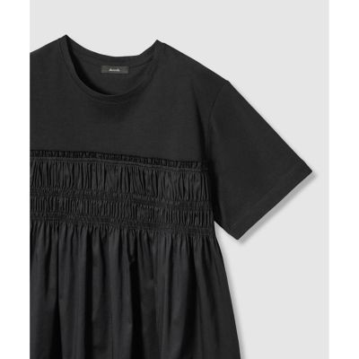シャーリングビスチェコンビＴシャツ